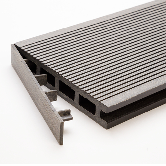 WPC Decking End Caps Light Grey Decksafe