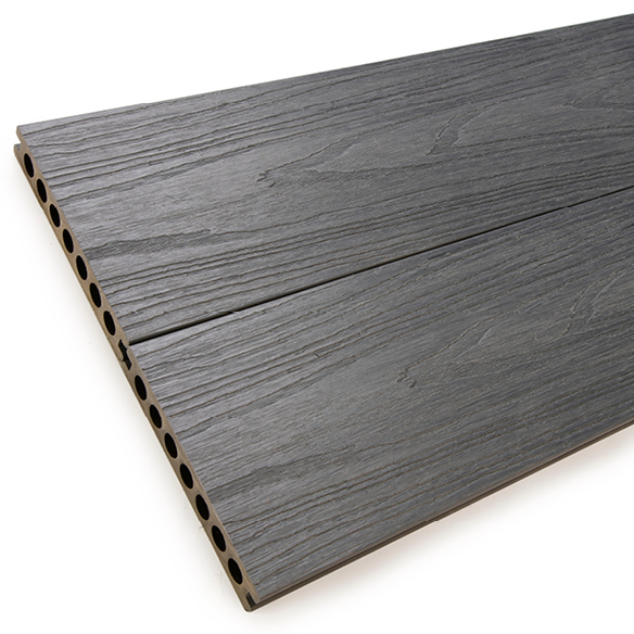 WPC Woodgrain Decking Boards - Slate Grey - 2.9m - Decksafe