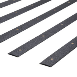 anti-slip decking strips in black