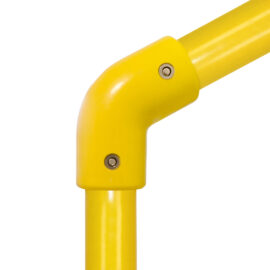yellow 120 degree elbow connector