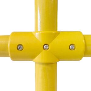 SafeClamp 4-Way Connector in Yellow