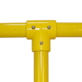 yellow 3 way long connector