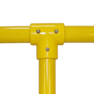 yellow 3 way long connector