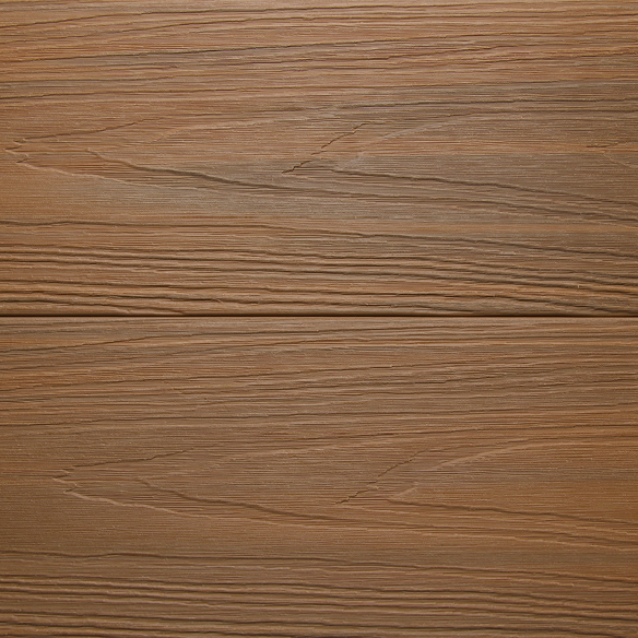 WPC Woodgrain Decking Boards Teak 2.9m DeckSafe