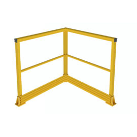 Yellow handrail complete corner section