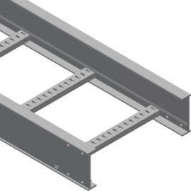 Close up of a 450mm GRP Cable Ladder